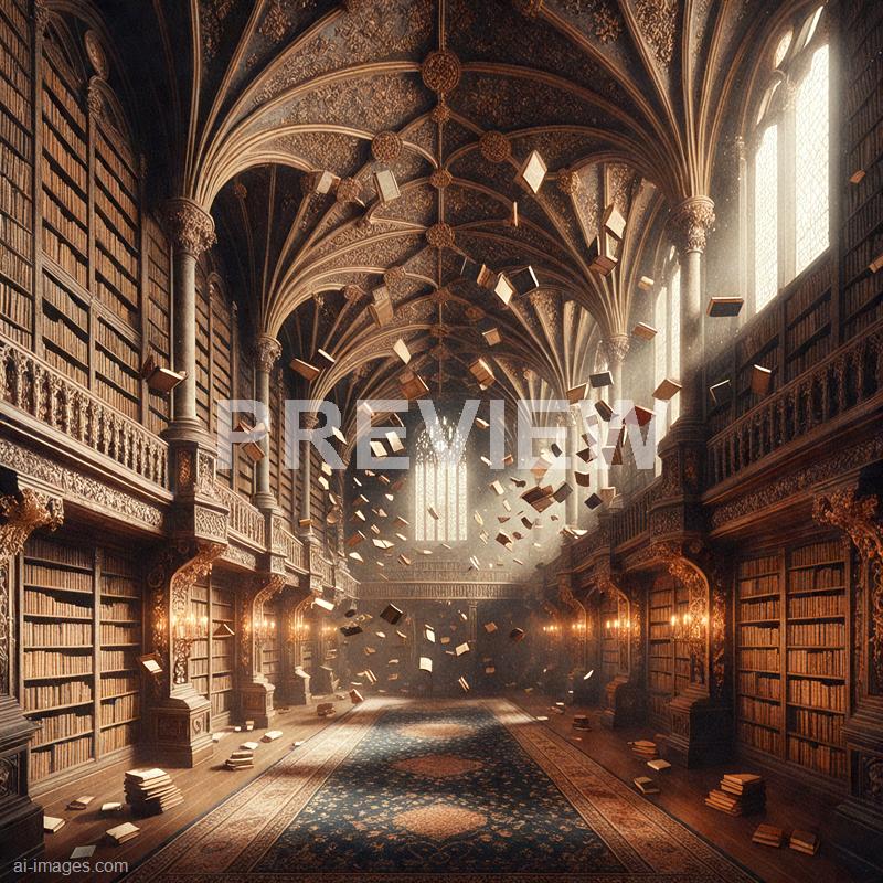14898 - an-ancient-library-with-floating-books-a-grand-forgot_250706000658_00001
